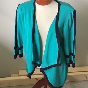 Ming Wang open cardigan